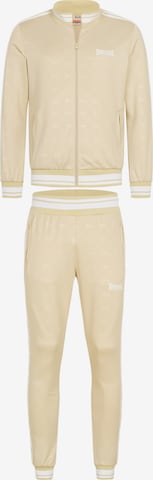 LONSDALE Костюм для бега 'ASHWELL' в Бежевый: спереди