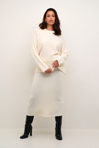 Kaffe Sweater 'Manu' in White