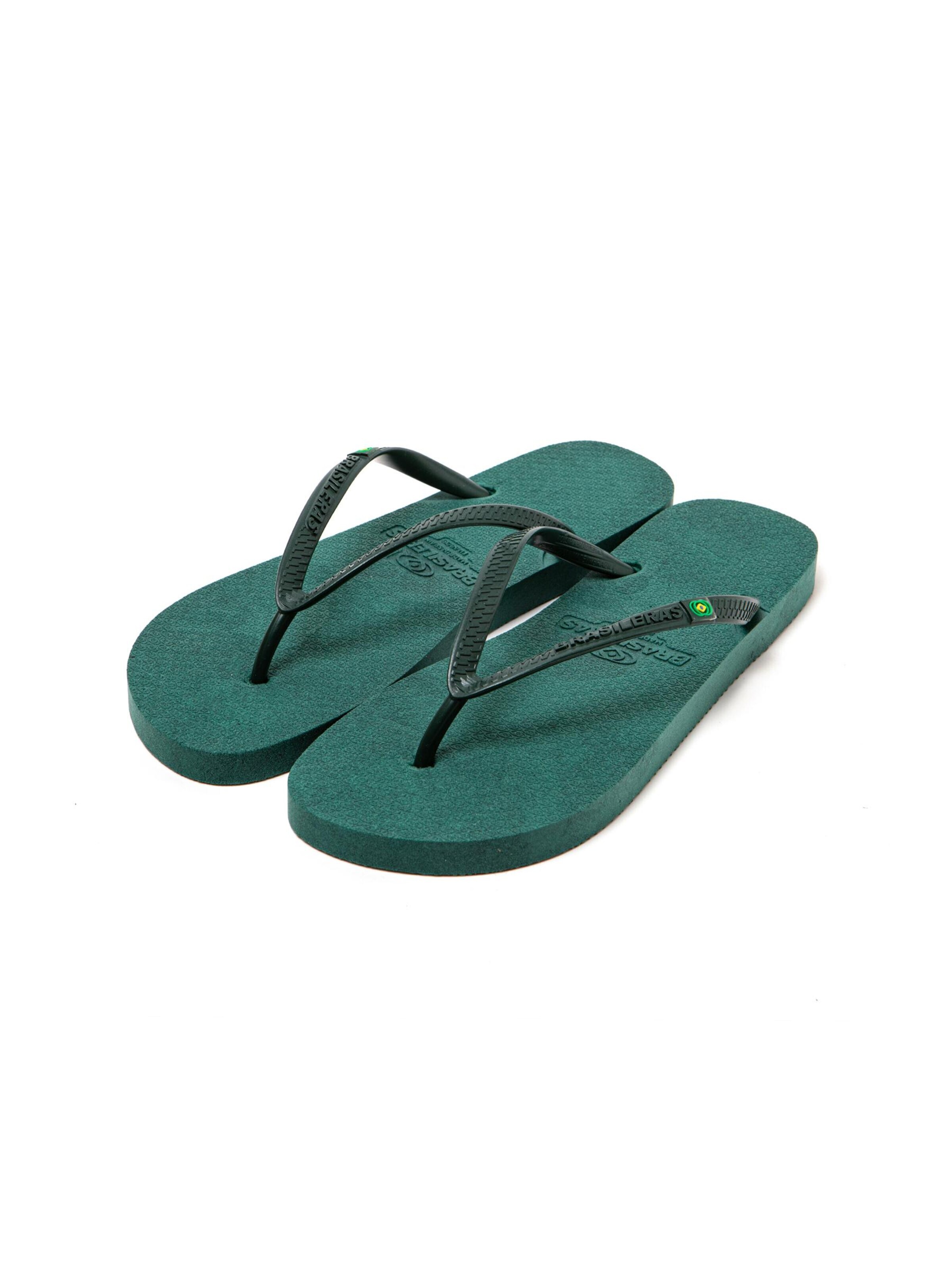 Brasileras - Chinelos de dedo 'Re Walk W' em verde