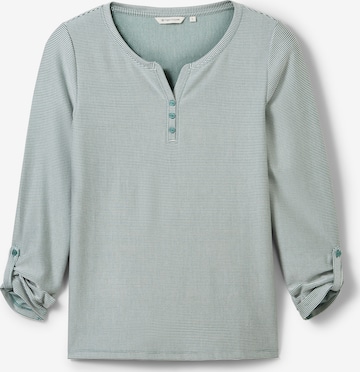 TOM TAILOR Shirt in Groen: voorkant