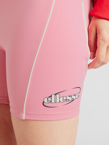 ELLESSE Skinny Nohavice 'SULINA' - Ružová
