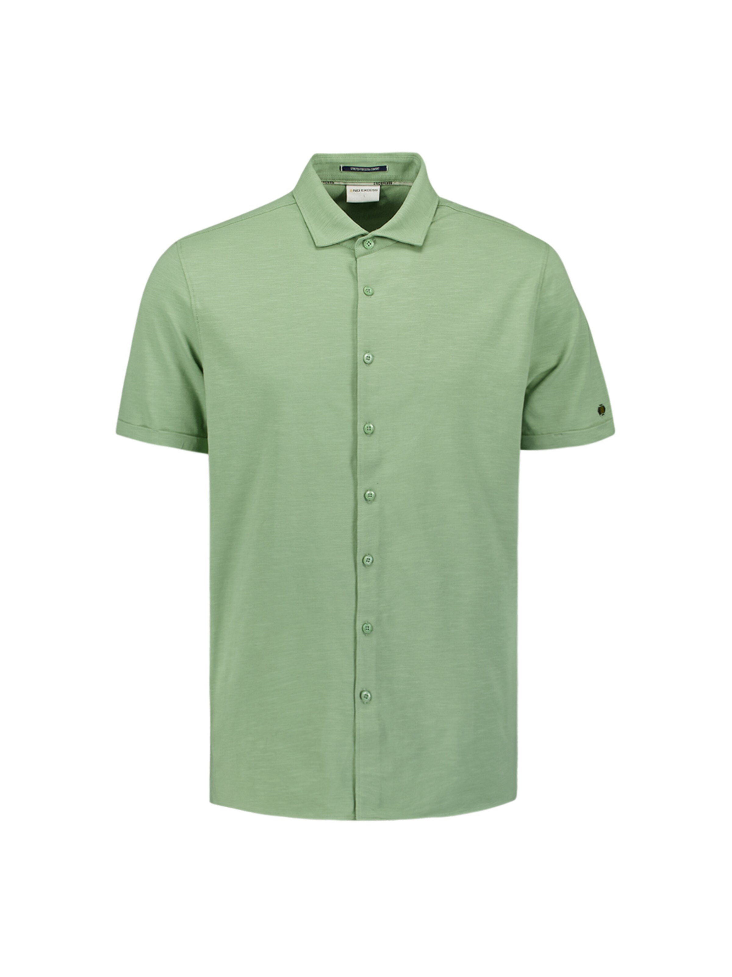 No Excess Shirt in Groen: voorkant