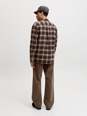 Regular fit Camicia 'JJEField' di JACK & JONES in nero