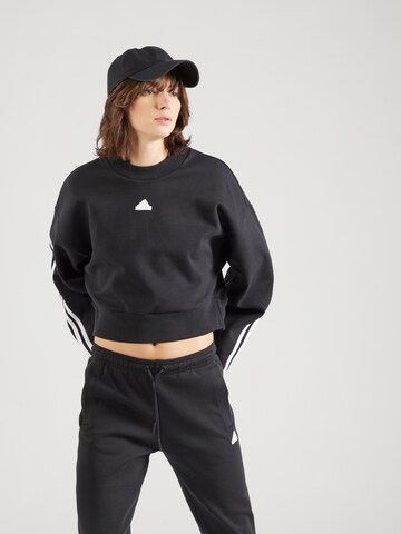 ADIDAS SPORTSWEAR Sport sweatshirt 'Future Icons 3' i svart: framsida