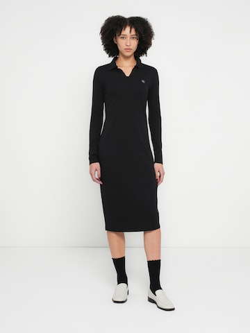 Calvin Klein Jeans Kleid 'JOHNNY' in Schwarz: Vorderseite
