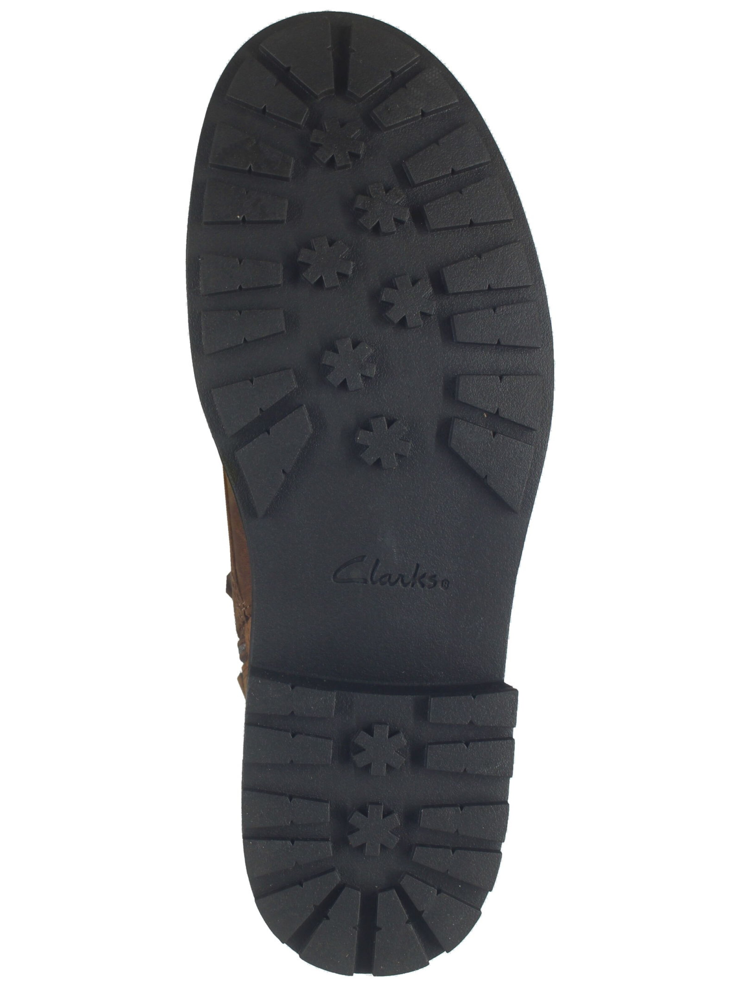 CLARKS Schnürstiefelette in Braun