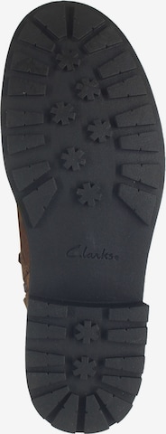 CLARKS Schnürstiefelette in Braun