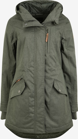 Oxmo Between-Season Jacket 'Bella' in Green: front