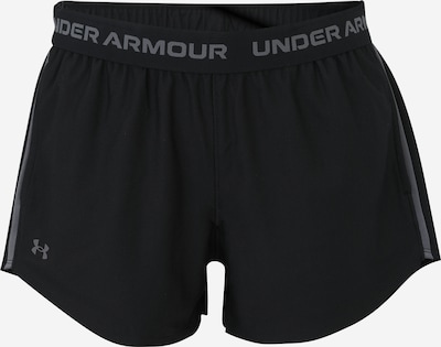 UNDER ARMOUR Urheiluhousut 'Play Up' värissä harmaa / musta, Tuotenäkymä