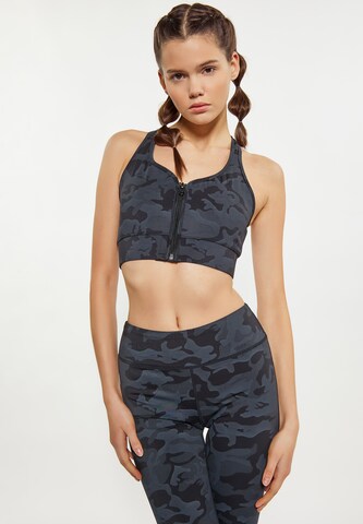 TUFFSKULL - Top en negro: frente