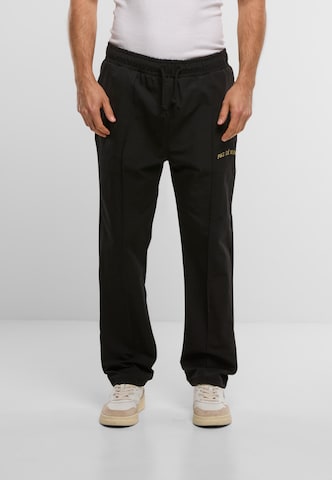 Regular Pantalon 'Bengaline' Pas De Monaco en noir : devant