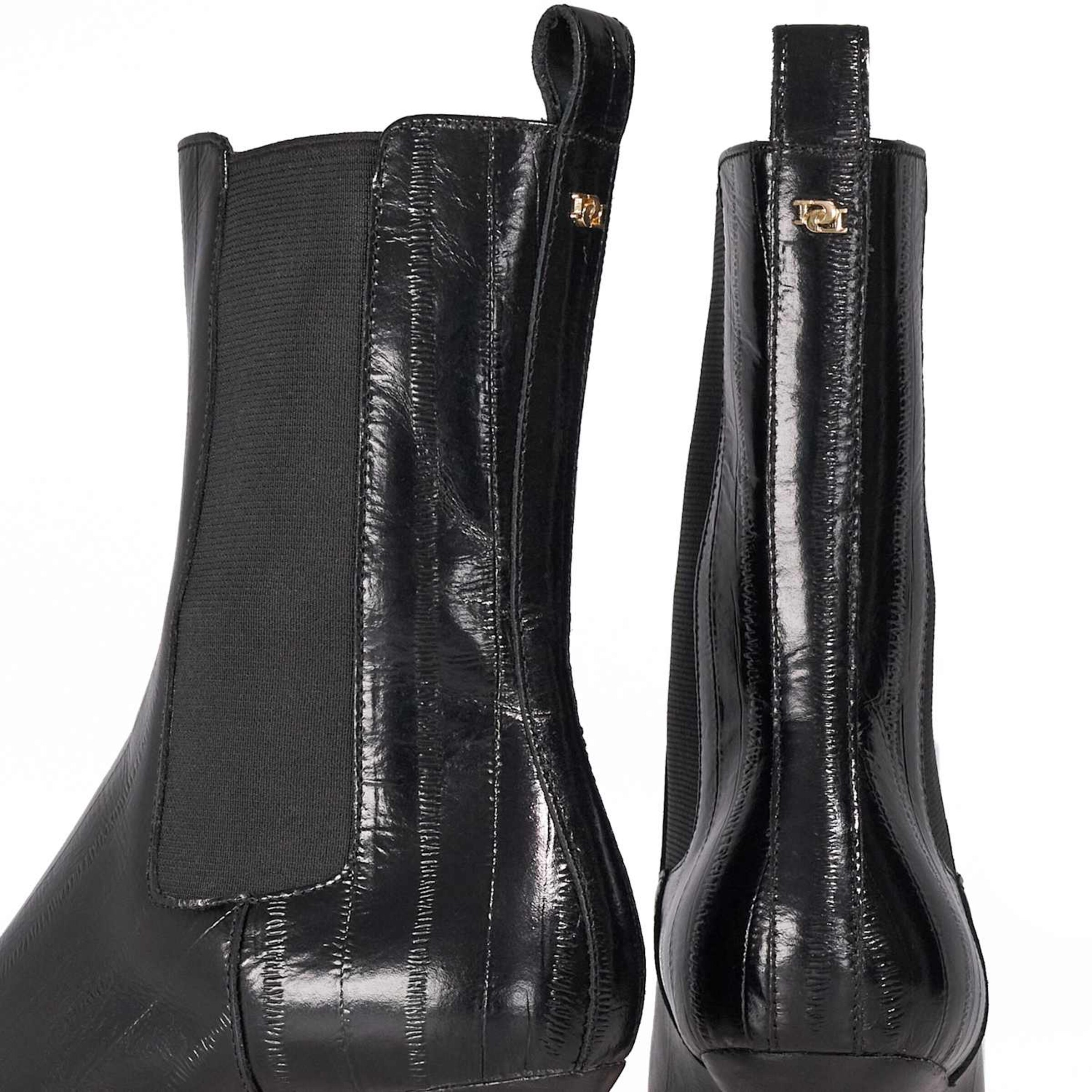 Chelsea Boots 'Odele' Dune LONDON en noir