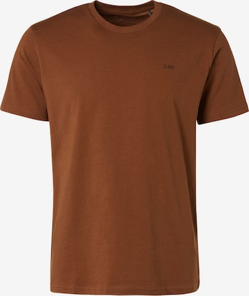 T-Shirt No Excess en marron : devant