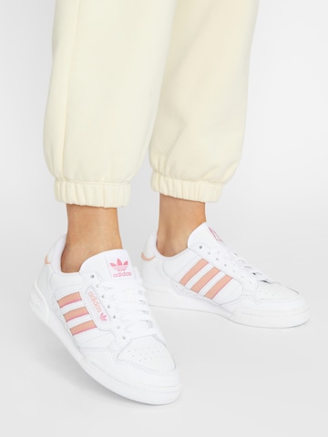 ADIDAS ORIGINALS Sneaker low 'Continental 80' i hvid: forside