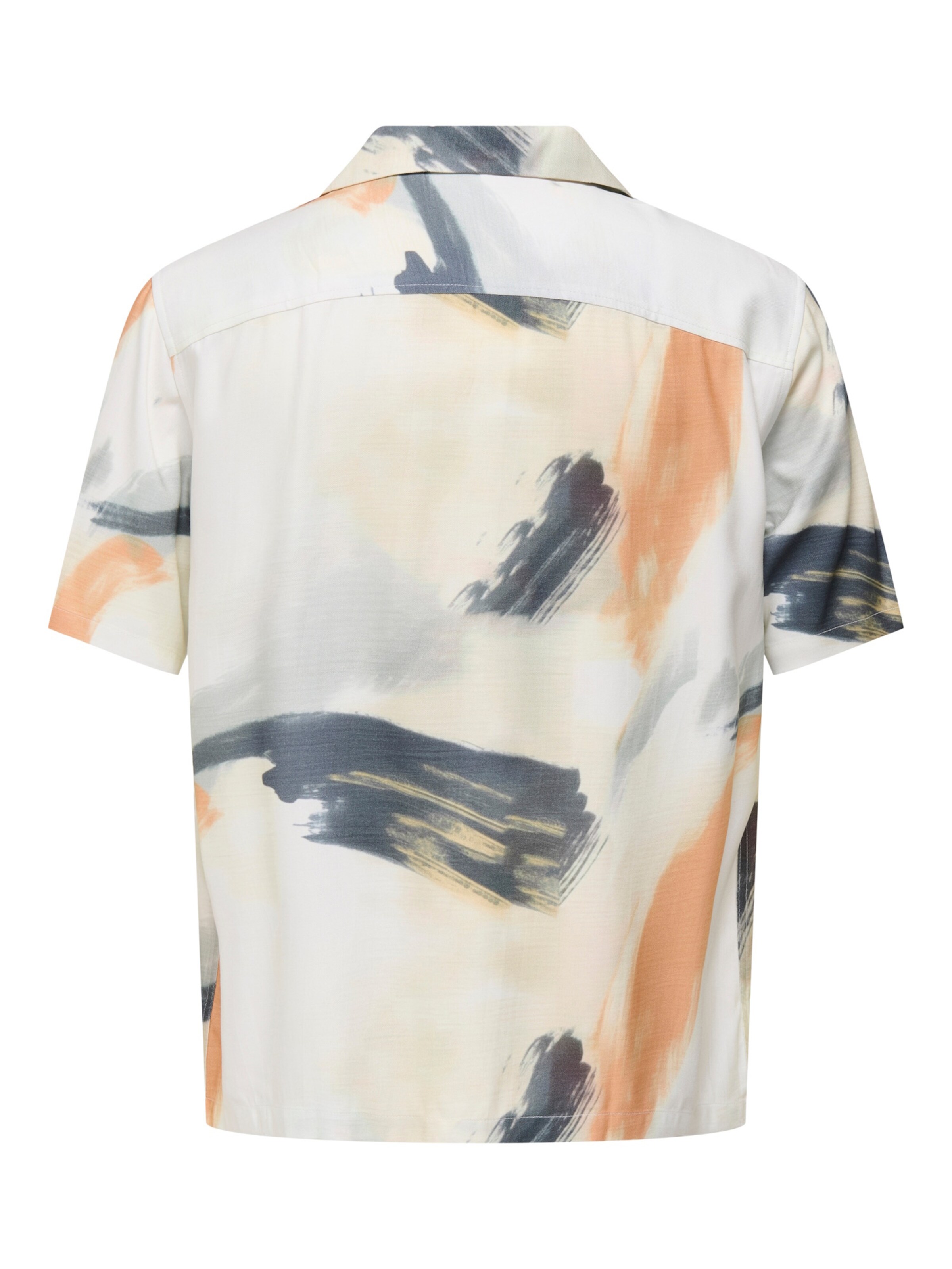 Only & Sons Regular Fit Kurzarmhemd 'Dash' in Weiß