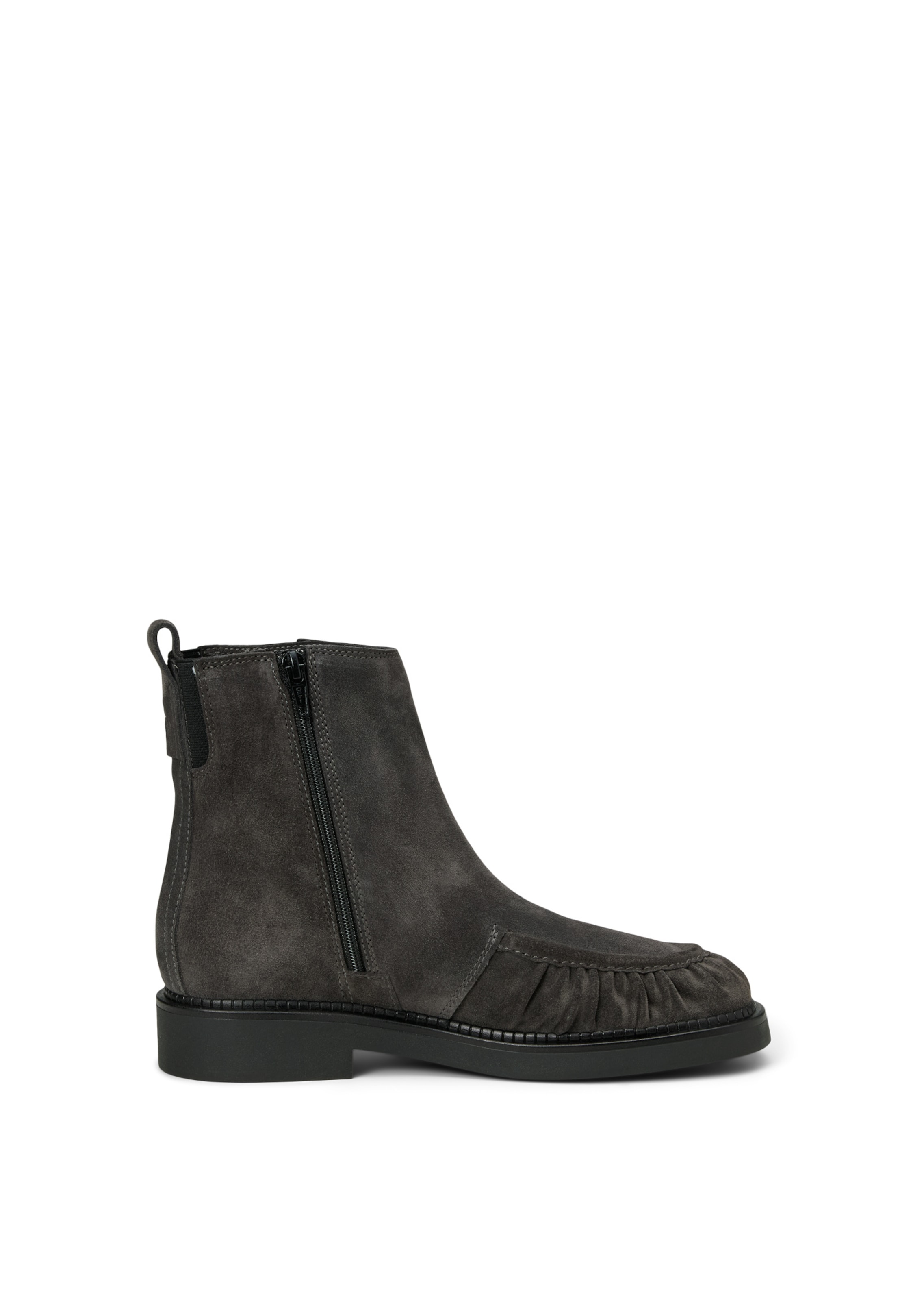 Bottines 'Erin' Marc O'Polo en gris : sur le côté