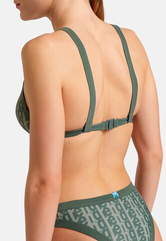 ARENA Triangle Bikini 'MONOGRAM' in Green