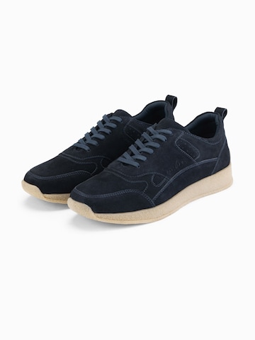 Ombre Platform trainers in Blue