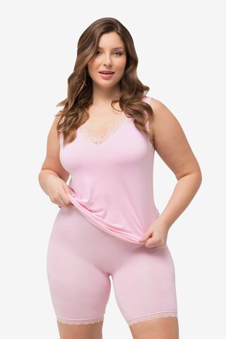 Skinny Pantalon modelant Ulla Popken en rose