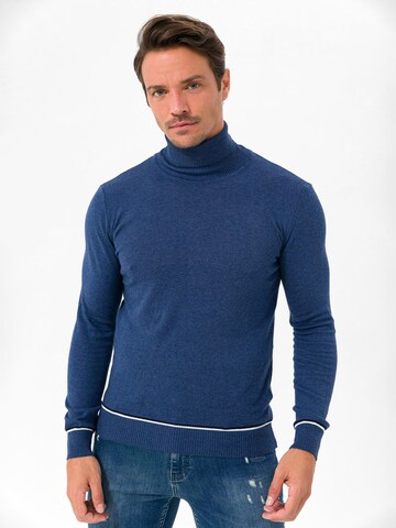 Dandalo Sweter w kolorze niebieski: przód