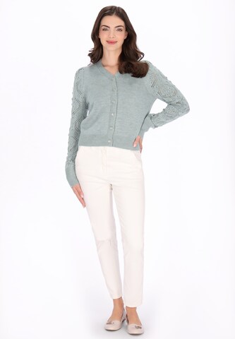 Usha - Casaco de malha em verde