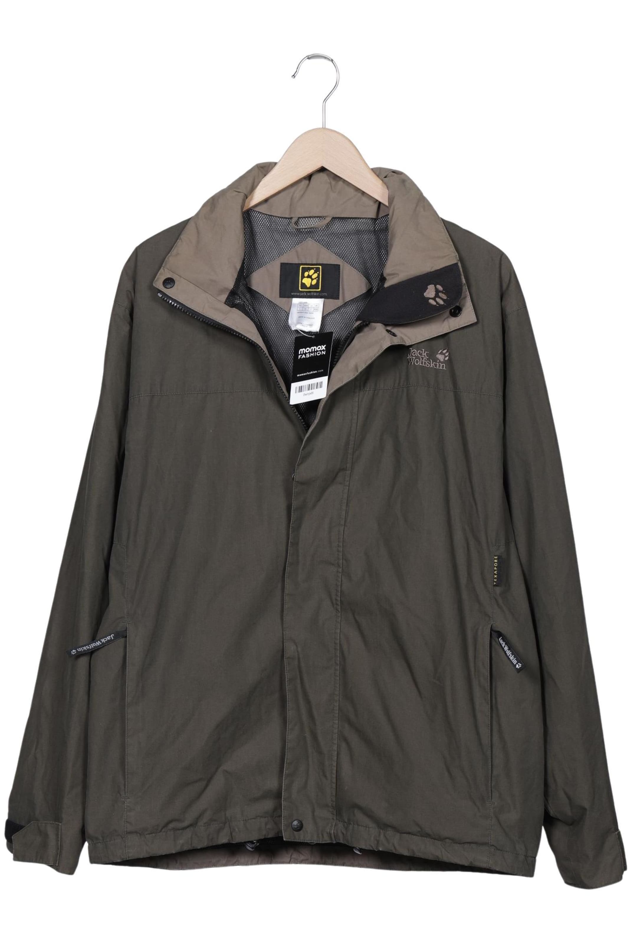 JACK WOLFSKIN Jacket & Coat in XL in Green: front