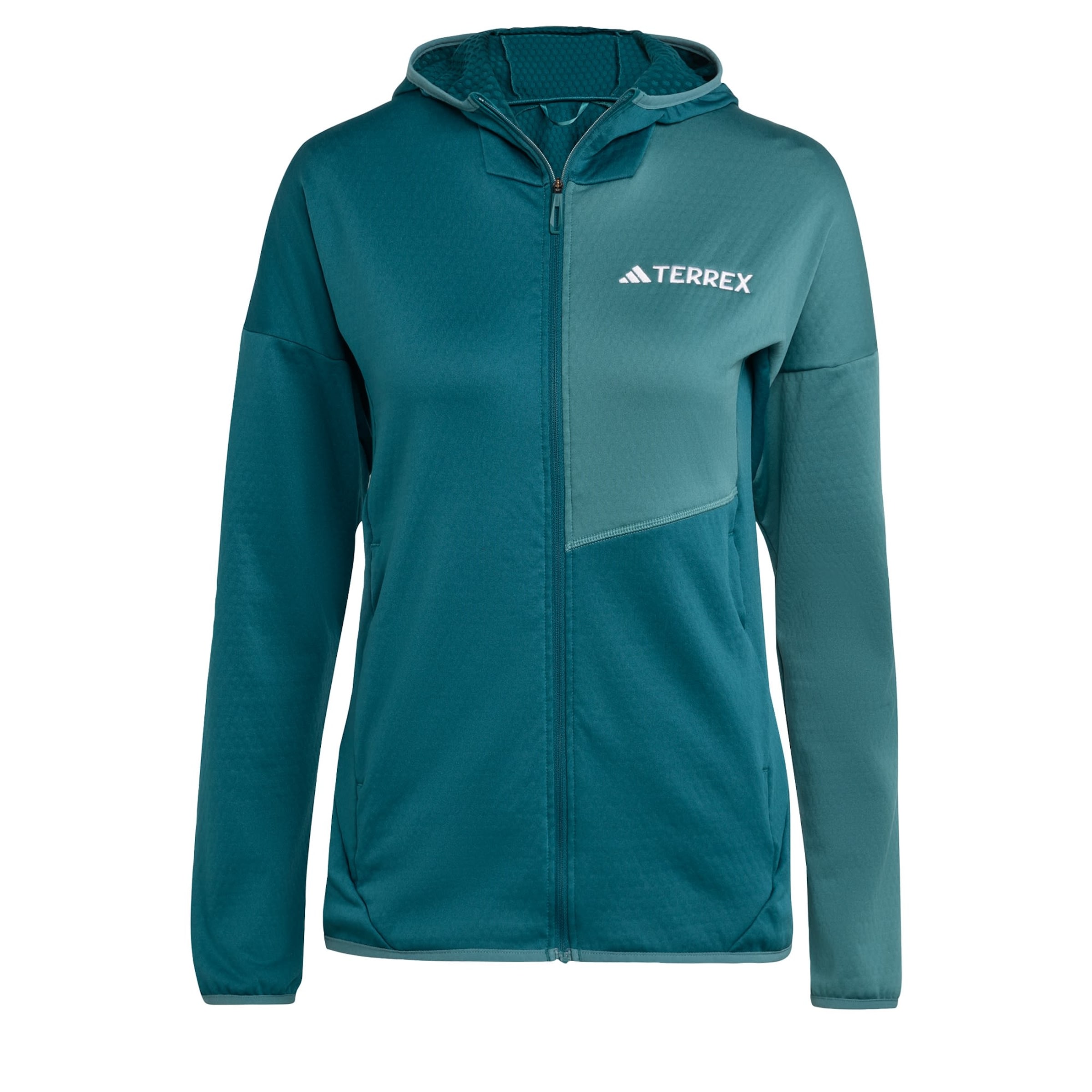 ADIDAS TERREX - Chaqueta polar funcional 'Xperior' en verde: frente