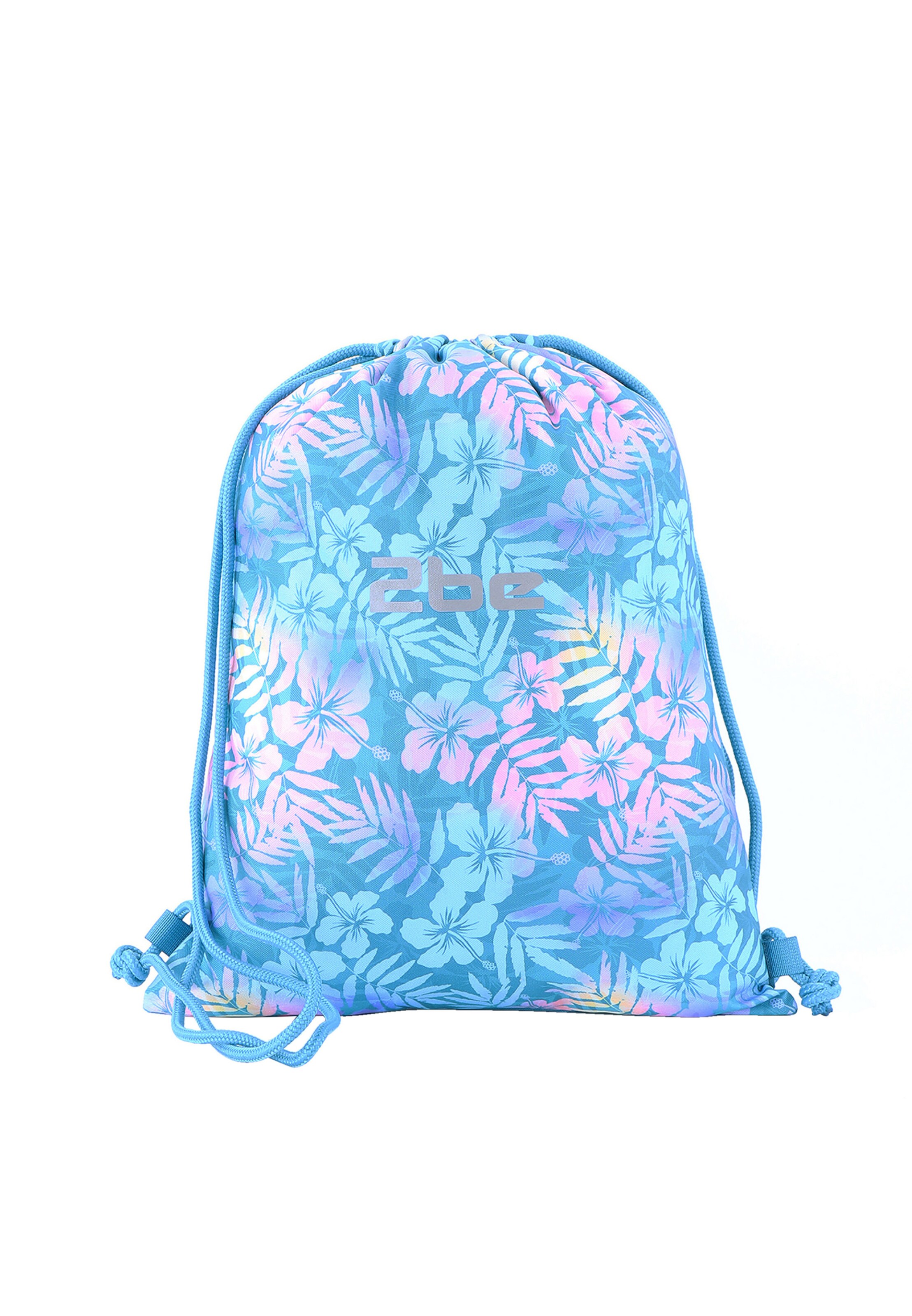 2be Beutel in Blau: Vorderseite