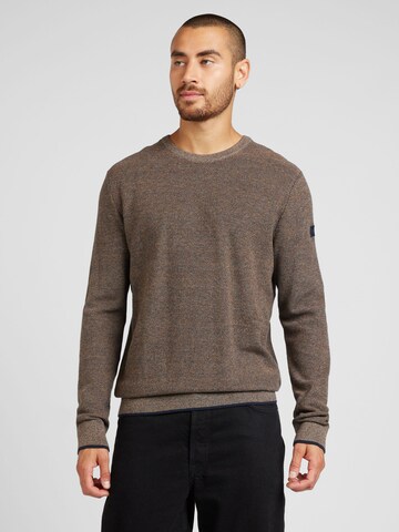 TOM TAILOR Pullover in Braun: Vorderseite