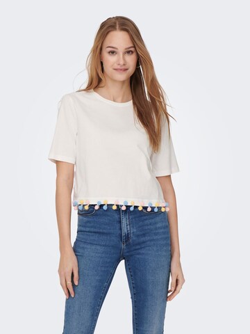ONLY Shirt 'FILIPPA' in White: front