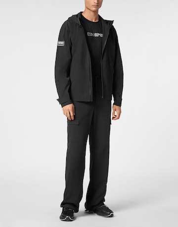 Plein Sport Between-season jacket 'Scratch' in Black