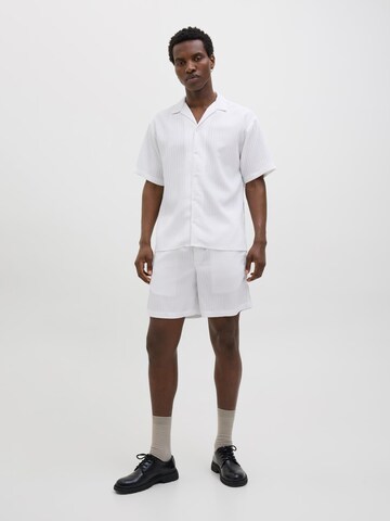 JACK & JONES - Loosefit Pantalón en blanco