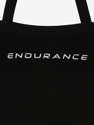 ENDURANCE Bustier Urheilurintaliivit 'Maidon' värissä musta