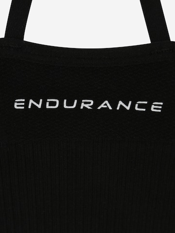 ENDURANCE صدرية حمالة صدر رياضية 'Maidon' بلون أسود