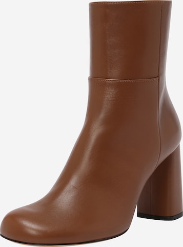 Weekend Max Mara Ankle Boots 'EBBRI' in Brown: front