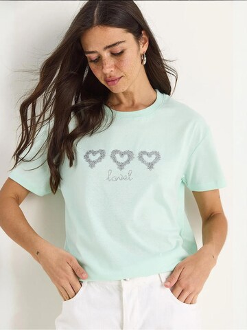 Maglietta di Bianco Lucci in verde