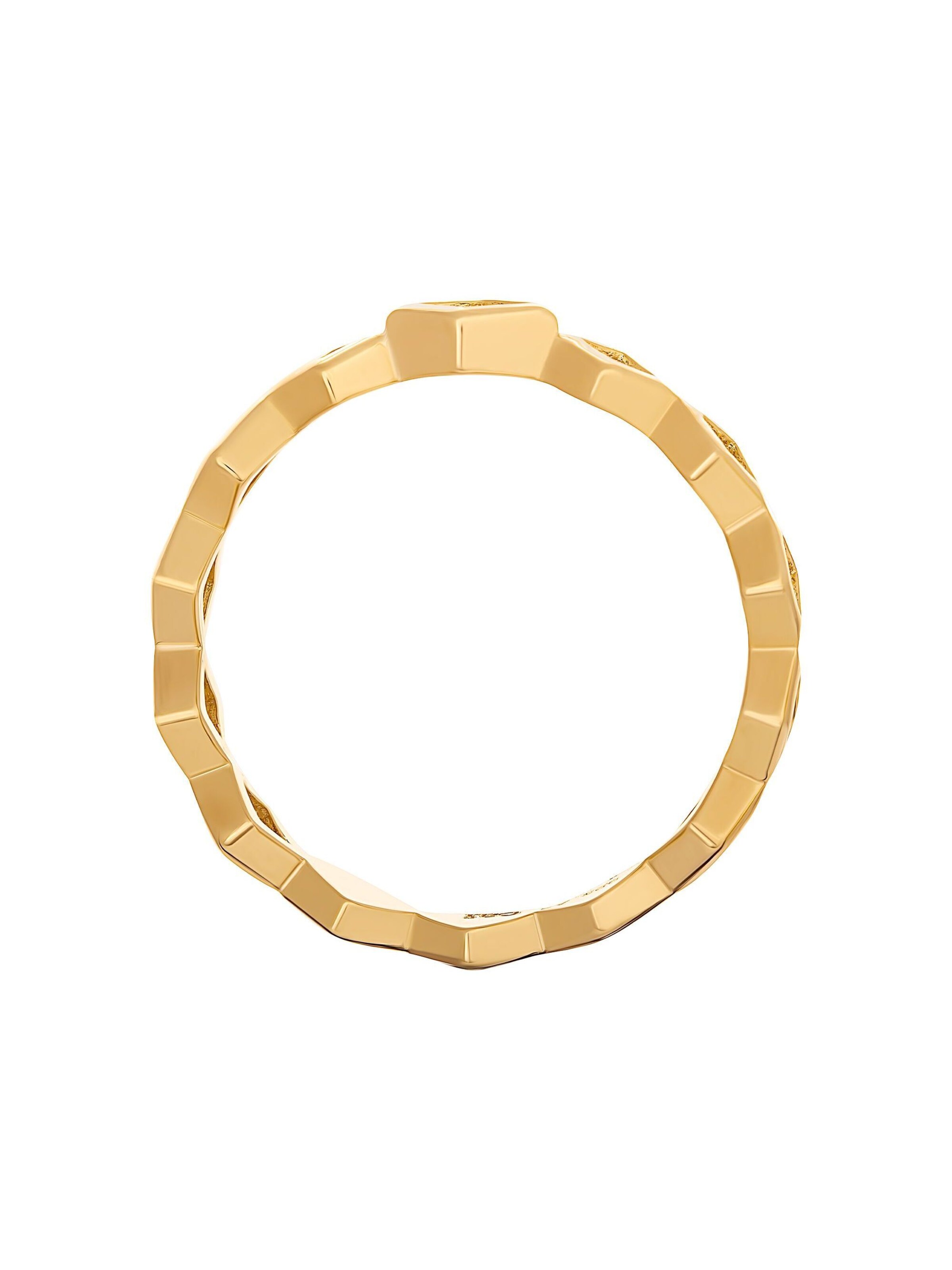 Bague caï en jaune
