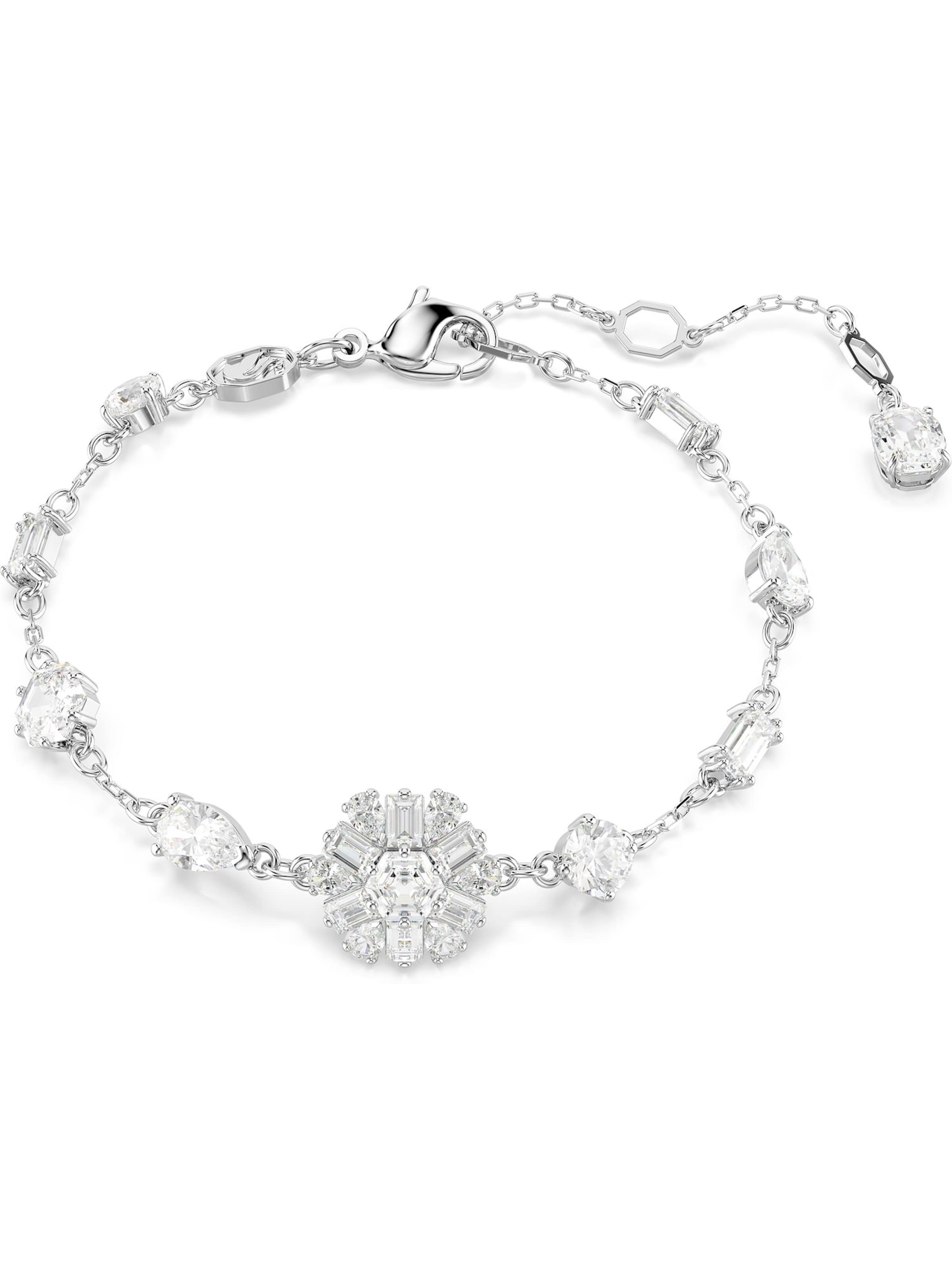 Swarovski Armband in Silber: Vorderseite