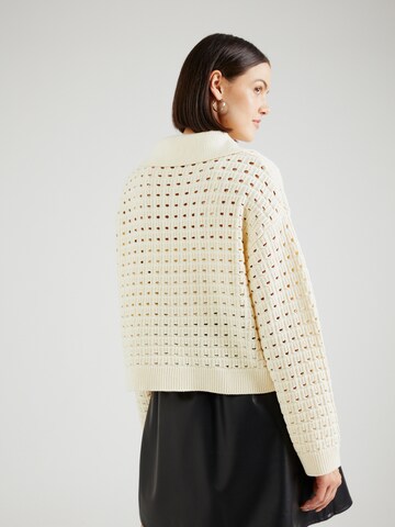 Pull-over 'PCNIZY' PIECES en beige