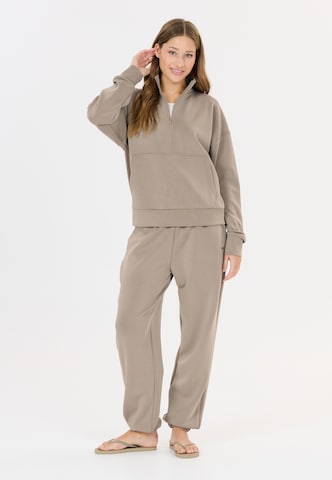 Athlecia Sports sweatshirt 'Jillnana' in Brown