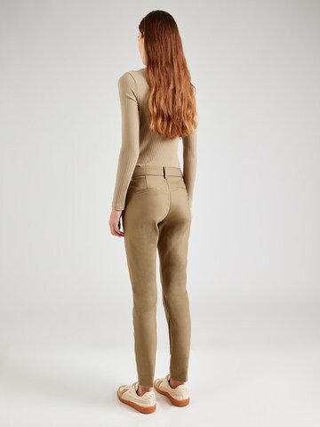 Coupe slim Pantalon à plis 'Abbey Night' MOS MOSH en vert