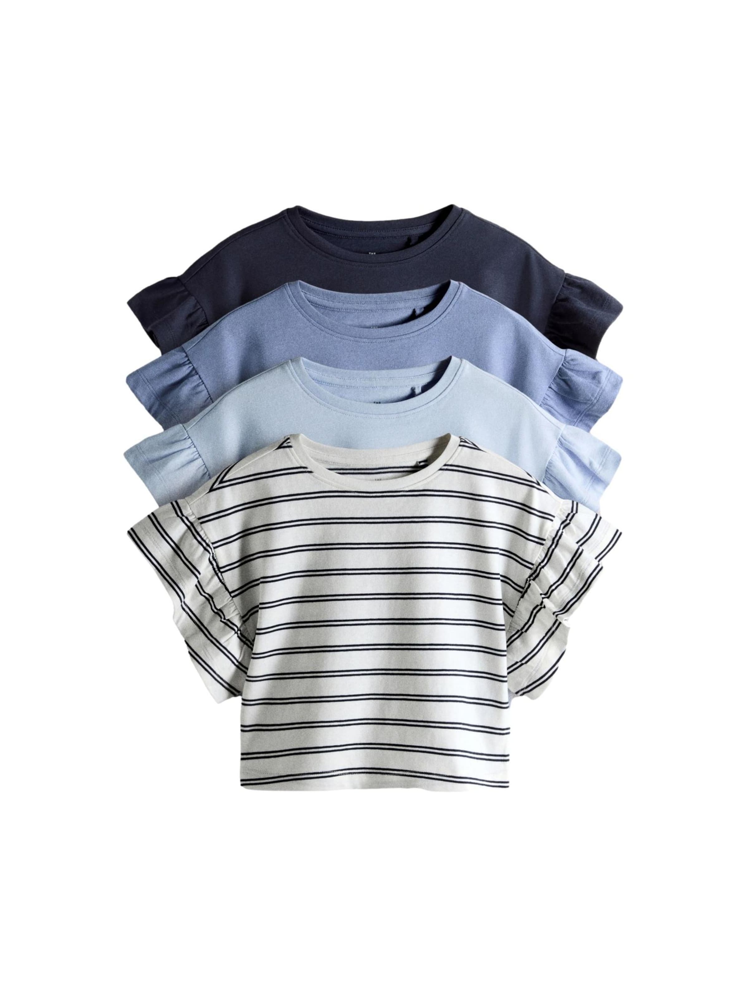 The Set Shirt in Blauw: voorkant