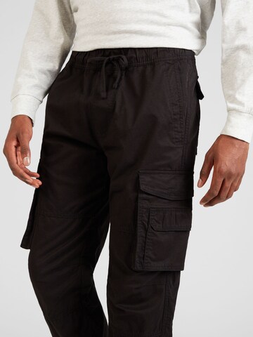 Regular Pantaloni cu buzunare de la HOLLISTER pe negru