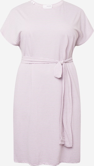 Selected Femme Curve Vestido en lila / blanco, Vista del producto