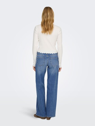 ONLY Strickjacke 'ONLINA' in Weiß