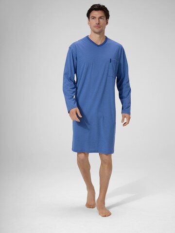 Pyjama court ' Extra Light ' Ammann en bleu : devant