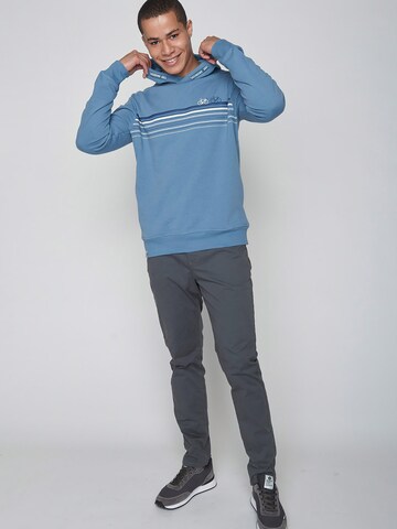 Sweat-shirt 'Bike Fast' GREENBOMB en bleu