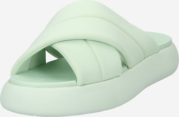 TOMS Mules 'ALPARGATA MALLOW CROSSOVER' in Green: front