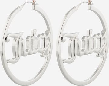 Boucles d'oreilles 'JUICY' Juicy Couture en argent : devant