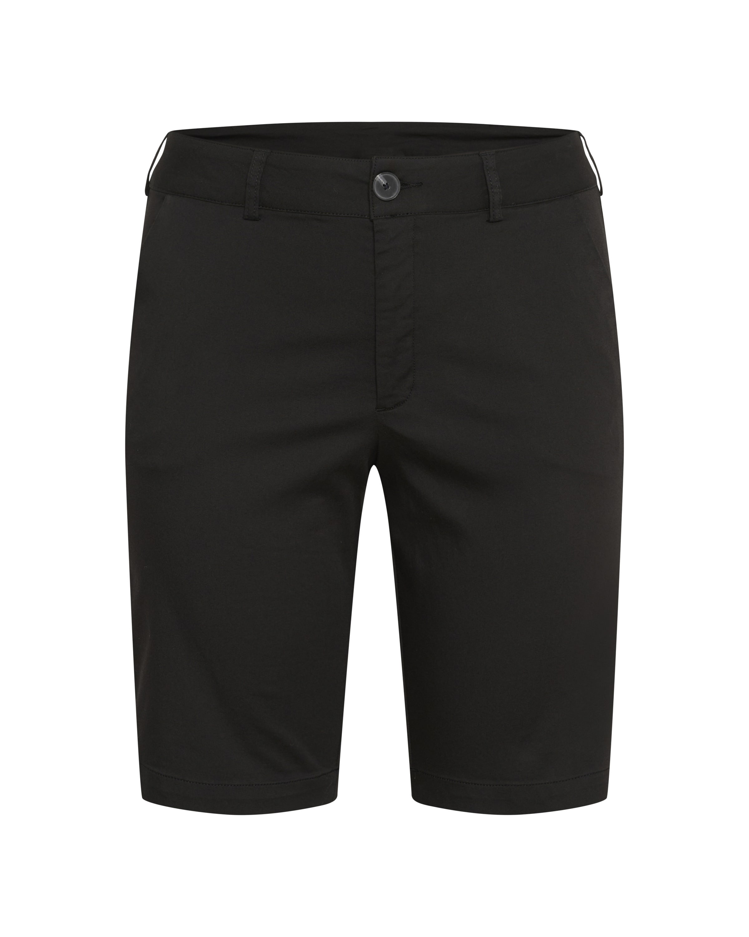 KAFFE CURVE Regular Broek 'Leana City' in Zwart: voorkant